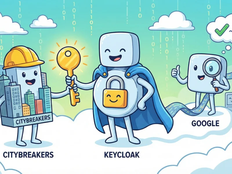 Keycloak giving a key to a service provider.