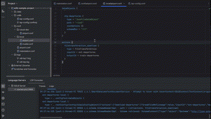 GIF example of hovering capability