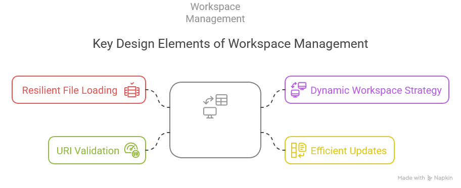 key element workspace management,